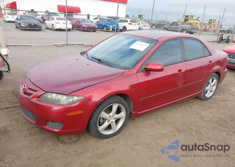 2007 Mazda Mazda6 S Touring z USA, uszkodzony, nr VIN 1YVHP80DX75M11168